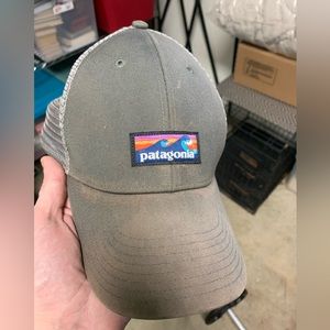 Patagonia ball cap - used and broken in - color gray
